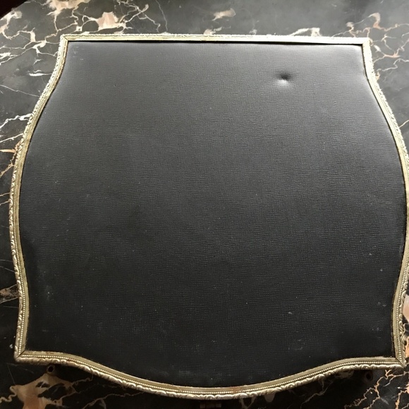 Vintage Roses Floral NEEDLEPOINT Ornate Box Purse - Picture 10 of 10